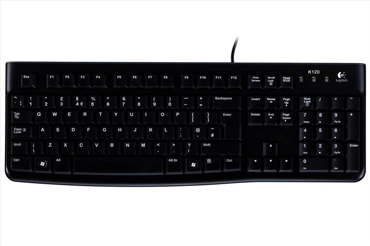 LOGITECH K120 Keyboard for Business OEM (UK)